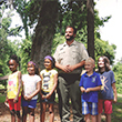 Junior Rangers with a Park Ranger