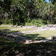 Archaeological remains at San Marcos de Apalache Historic State Park