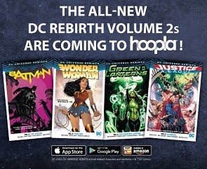 comic books avialable on hoopla