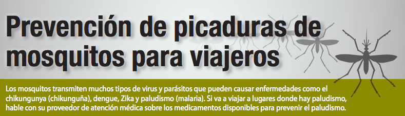 PDF Prevención de picaduras de mosquitos para viajeros