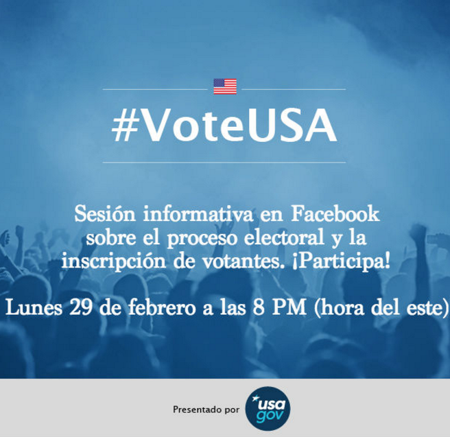 Sesión informativa en Facebook sobre el proceso electoral