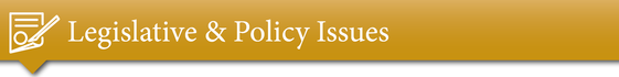 Legislative & Policy Issues 