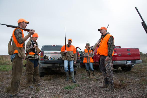 pheasant hunters