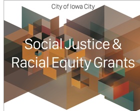 Logo promoting the Social Justice and Racial Equity grant