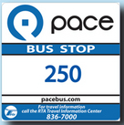 Pace sign