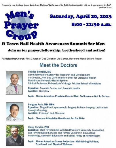 Men's Prayer Group Flyer
