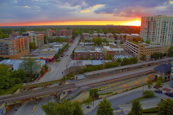 Downtown Evanston