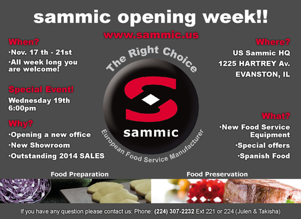 Sammic Opening