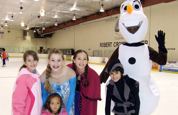 Frozen Characters Skate