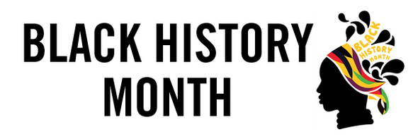 Black History Month banner