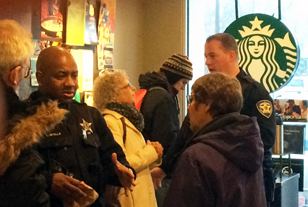 Coffee with a Cop event
