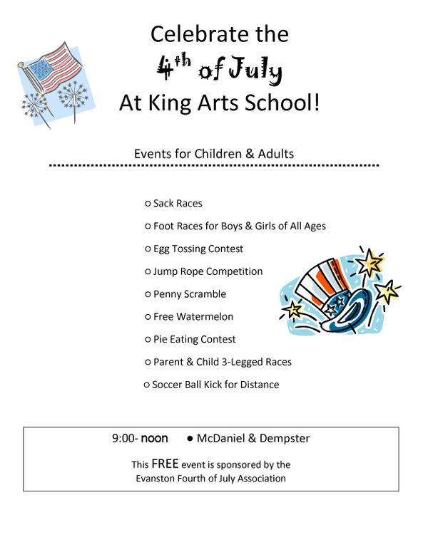 King Arts flyer