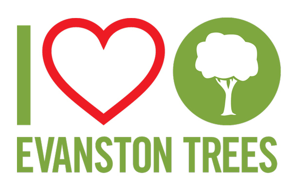 I Heart Evanston Trees logo