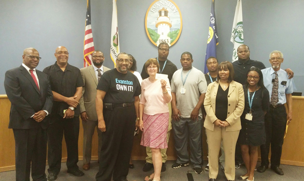 Evanston Own It donation