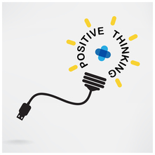 Light Bulb Power of Positivity logo