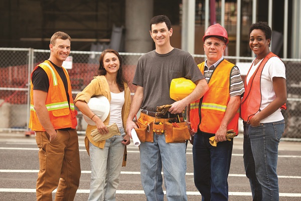 Construction workers