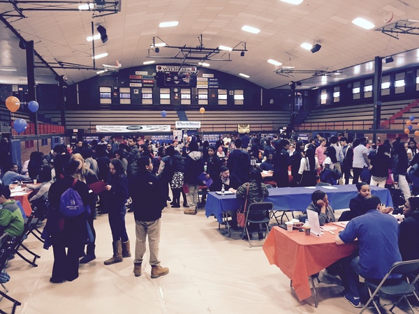 MSYEP gym Job Fair 2015