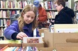 Big Book Sale shopper