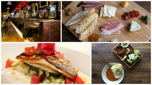 Evanston restaurant collage