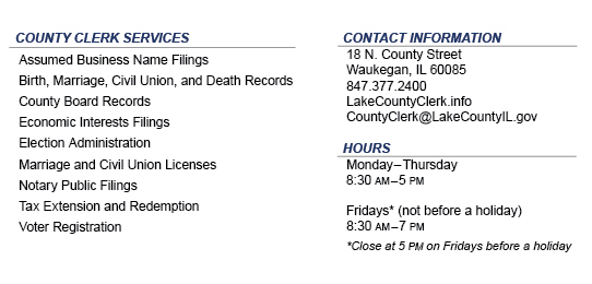 Services and Contact Information