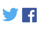 Twitter and Facebook