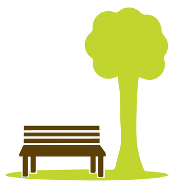 tree and bench logo