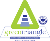 green csa triangle