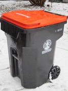 residential recycling cart
