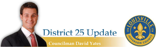District 25 Update - Councilman David Yates
