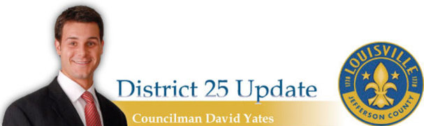 District 25 Update - Councilman David Yates