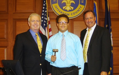 District 22 Page - Matthew Bryce Jones With Councilman Engel