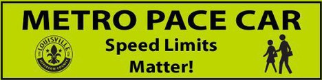 Pace Car Sticker