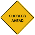 success road sign
