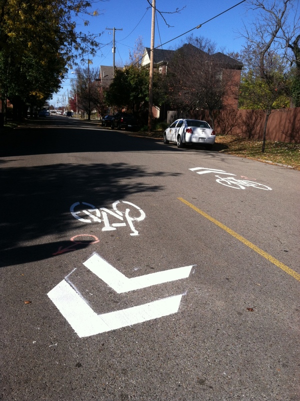 Bike Sharrow