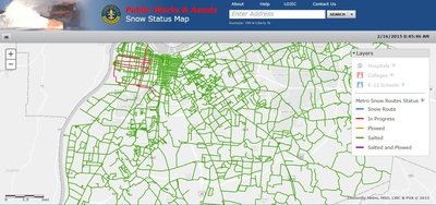 Snow Plow Map