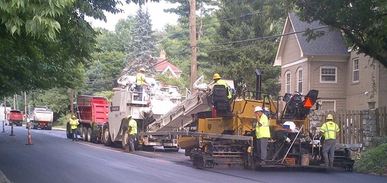 street paving