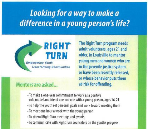 Right Turn Mentor Program