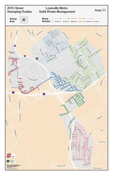 Street Sweeping Map
