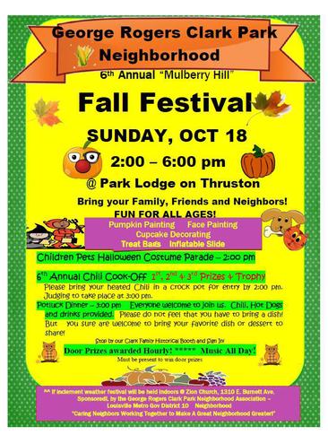 GRCP Fall Festival