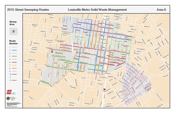 Street Sweeping Area 6