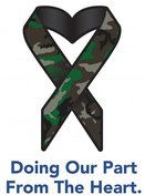 Camo Ribbon Logo