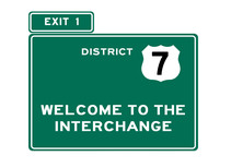 Interchange Sign