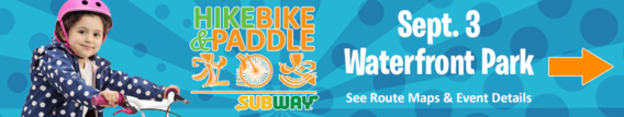 Subway Fresh Fit Hike, Bike & Paddle