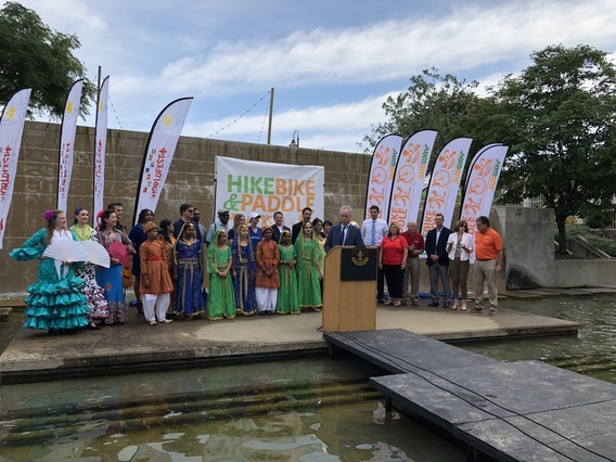 Subway Fresh Fit Hike, Bike & Paddle & WorldFest 