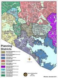 map of community planning districts