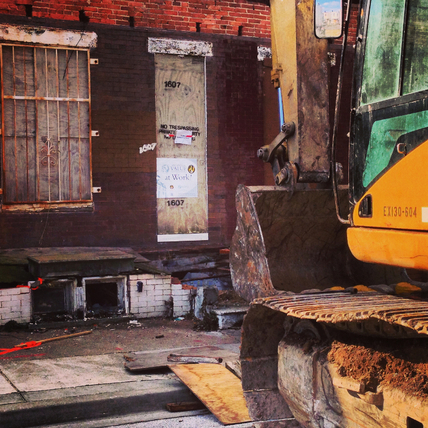 IMAGE: A Vacants to Value demolition