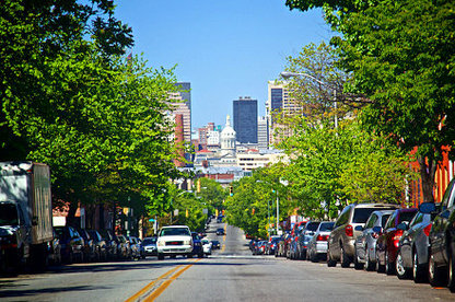 IMAGE: Baltimore's skyline on a sunny day