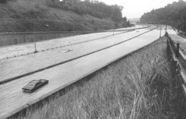 Historic photo of Jones Falls Flooding