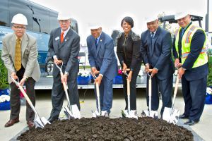 IMAGE: Breaking ground for Baltimore's new Greyhound Intermodal Terminal