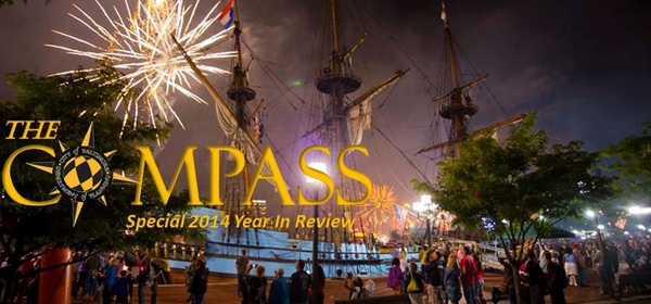 Image of Fireworks and Compass Logo